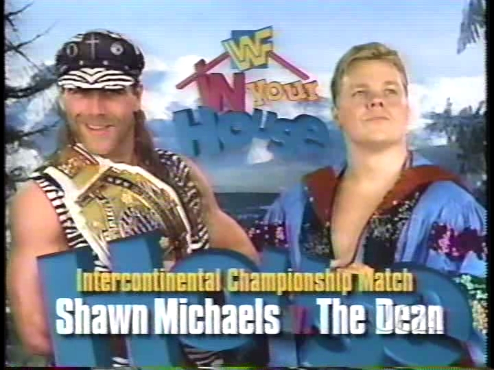 Shawn Michaels vs. Shane Dean Douglas Intercontinental Championship